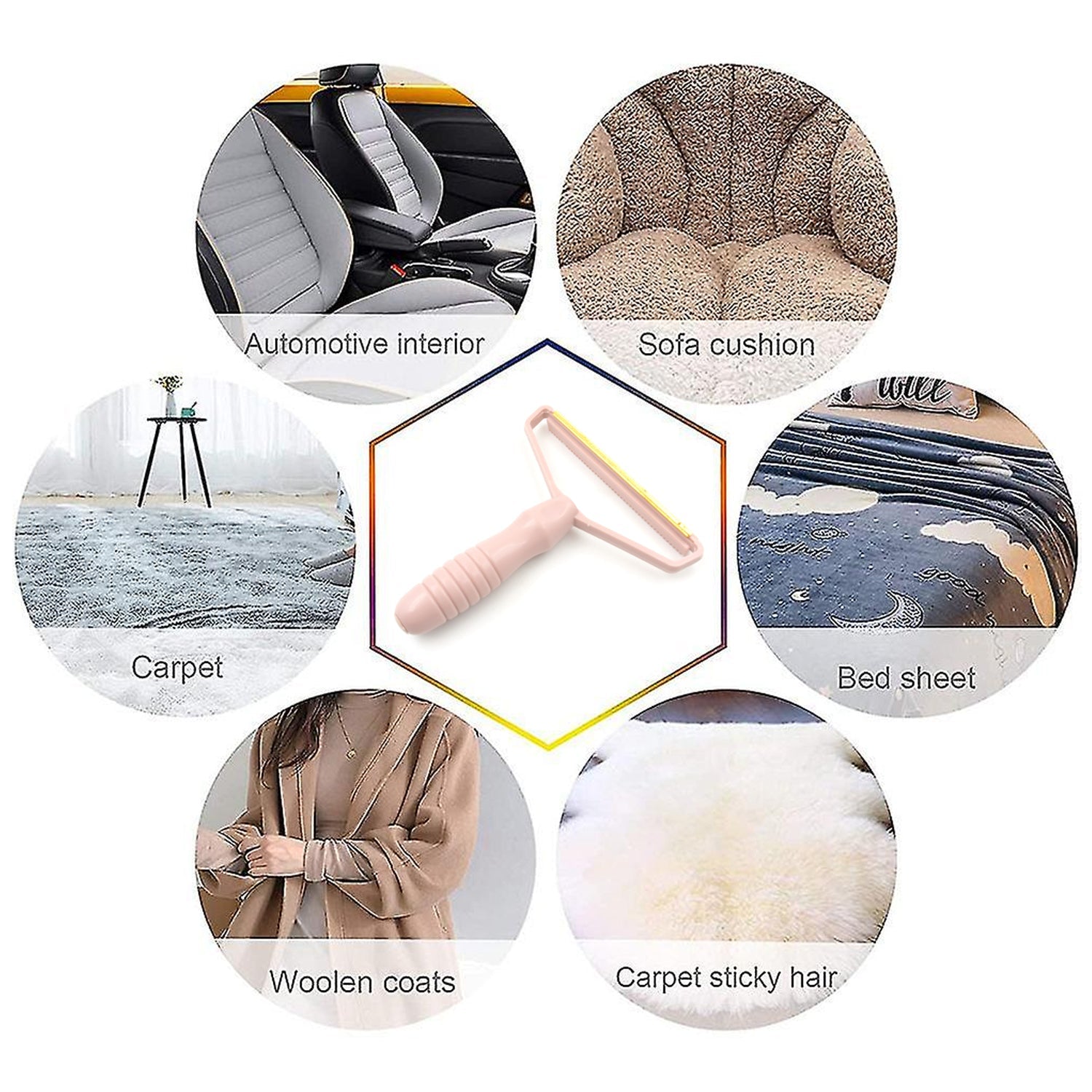 1300 2in1 Portable Lint Remover at Home Use | Use for Removing Lint Dust in Furniture and Wool Clothes Sweater Carpet | Woolen Fabrics Brush Sticky Lint Roller with Long Handle (1 Pc) 1300 2in1 Portable Lint Remover at Home Use | Use for Removing Lint Dust in Furniture and Wool Clothes Sweater Carpet | Woolen Fabrics Brush Sticky Lint Roller with Long Handle (1 Pc)